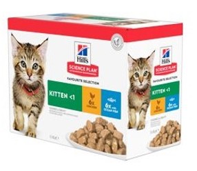Hills Feline kapsa Kitten Chicken&Ocean fish