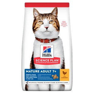 Hills Feline Dry Mature Adult7+ Chicken