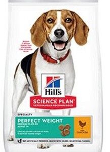 Hills Canine Dry Perfect Weight Adult Medium Chicken