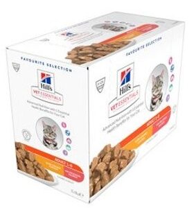 Hill's Feline VE Adult Chicken Salmon kapsa