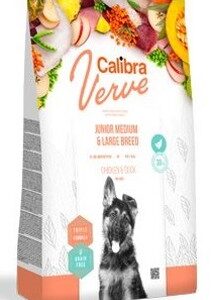Calibra Dog Verve GF Junior Medium&Large Chicken&Duck