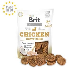 Brit Jerky Chicken Meaty Coins with Insect