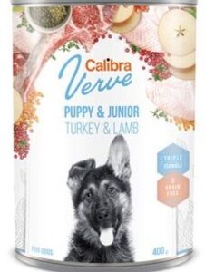 Calibra Dog Verve konzerva Grain Free Junior