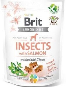 Brit Care Dog Crunchy Cracker Insect Salmon Thyme