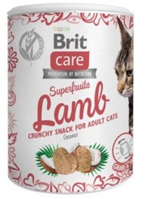 Brit Care Cat Snack Superfruits Lamb
