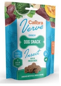 Calibra Dog Verve Crunchy Snack Insect&Fresh Duck