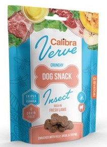 Calibra Dog Verve Crunchy Snack Insect&Fresh Lamb
