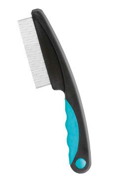 Hřeben na srst jemný de Luxe blešák 15cm