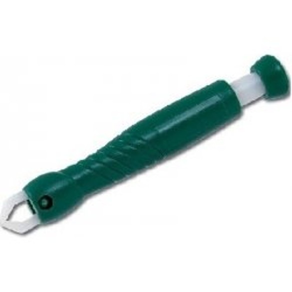 Kleště na klíšťata plastové zelené