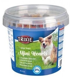 Trixie Trainer snack Mini Hearts kuře/jeh/losos 200g