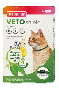 Beaphar antiparazitární obojek Bio Band Plus kočka