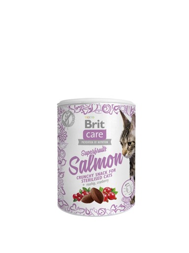 Brit Care Cat Snack Superfruits Salmon