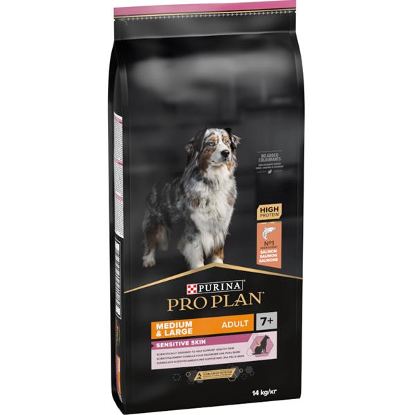 Pro Plan Dog Adult Medium&Large 7+ Sensitive Skin losos