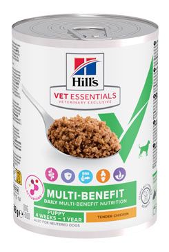 Hills Canine VetEssentials Puppy MultiBenefit Growth Chicken konzerva