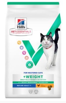 Hill's Feline VE Mature Adult 7+ MB Weight Chicken