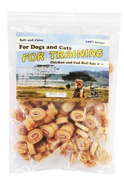 Pochoutka Mini rolka kuřecí s treskou