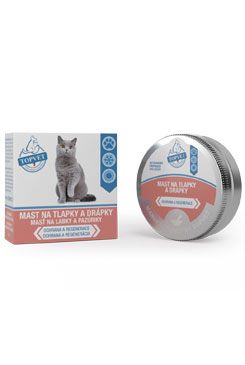Mast na tlapky a drápky pro kočky TOPVET