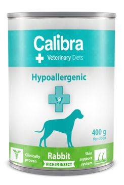 Calibra VD Dog Hypoallergenic konzerva Rabbit&Insect