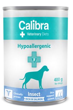 Calibra VD Dog Hypoallergenic konzerva Insect&Salmon