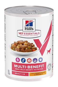 Hill's Canine VE Adult Multi Benefit konzerva Chicken&Vegetables