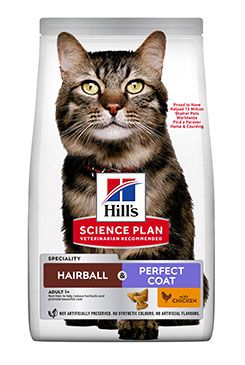 Hill's Feline SP Adult Hairball&Perfect Coat Chicken