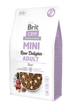 Brit Care Dog Mini FD Raw Delights Beef