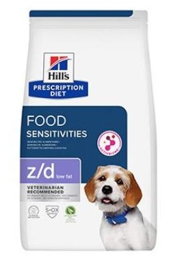 Hills Canine Z/D Food Sensitivities Low Fat