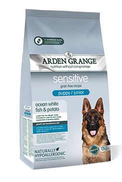 Arden Grange GF Dog Puppy Sensitive Ocean White Fish&Potato