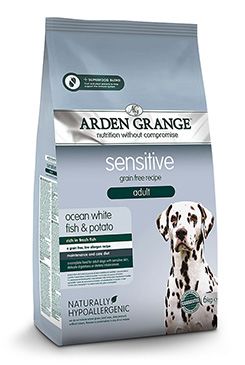 Arden Grange GF Dog Adult Sensitive Ocean White Fish&Potato